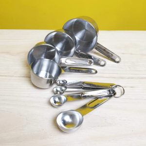 jual sendok takar stainless set