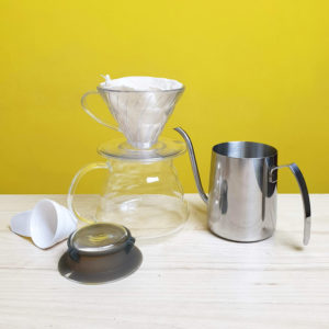 jual online paket coffee maker pour over v60
