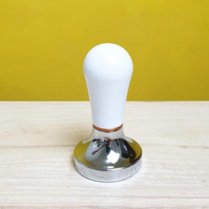 jual online coffee tamper 58mm white unik lokasi jakarta