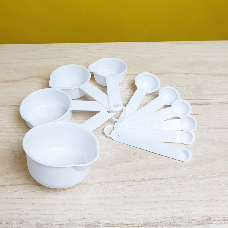 w1 jual online sendok takar set plastik isi 10 pcs