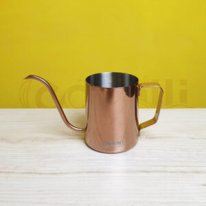 jual gooseneck teko small 350ml warna gold pour over coffee