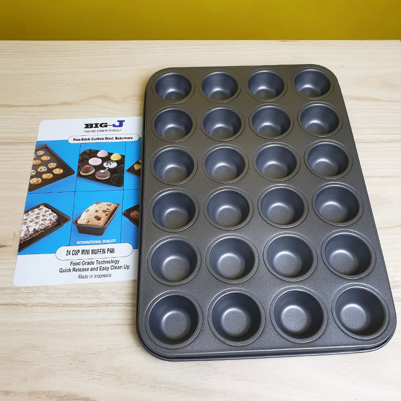 WEB jual online loyang kue muffin isi 24 merk big j lokasi jakarta