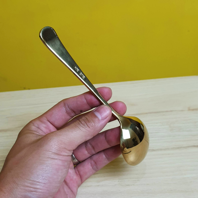 cupping spoon sendok kuah gold emas hotel (3)